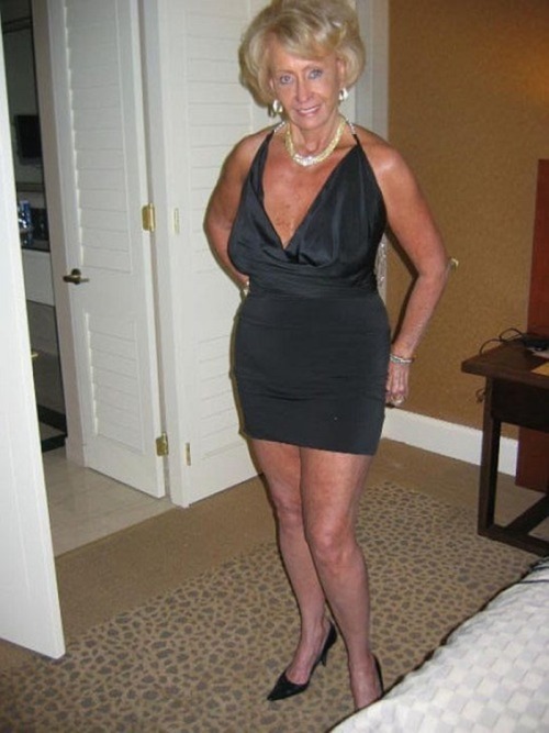 lemrein: phxhng: Mrs. Grace Milligan, all dressed up to go out….a bit racy for a grandma of 3