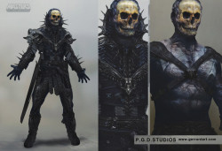 quarkmaster:    SKELETOR : MOTU COSTUME V01Another version of Skeletor. Trying a few different takes on the costume.  Paul Gerrard  