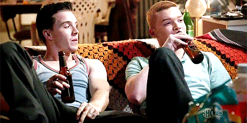 :  Mickey + not being able to control his tongue in Ian’s presence 〜(• ε •〜) 