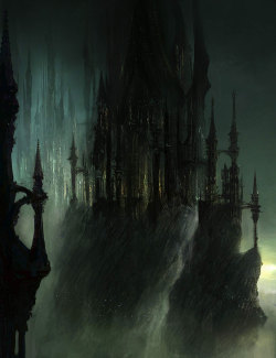  Concept art from Dark Souls II. 