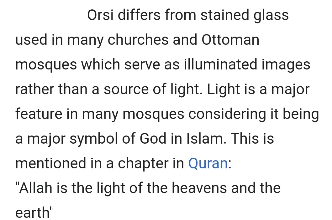 Nobody ever talk to me about the catholics going off with stained glass again because