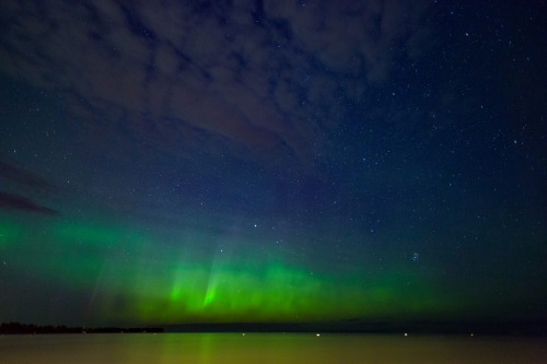 w100k:Aurora Borealis / Northern Lights / Gimli, Manitoba, Canada (Aurora Borealis / Northern Lights