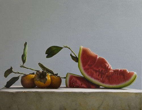 David de Biasio, #40 (?) oil on canvas
