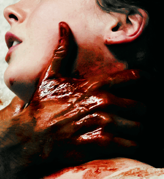 russell-crowley:  Hannibal, 01x01 “Apéritif”Will and Abigail 