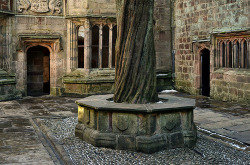 bluepueblo:  Courtyard, Skipton Castle, England