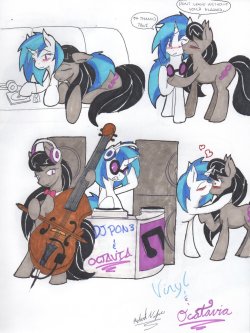 twilightsprinkle:  Vinyl and Octavia Wubs