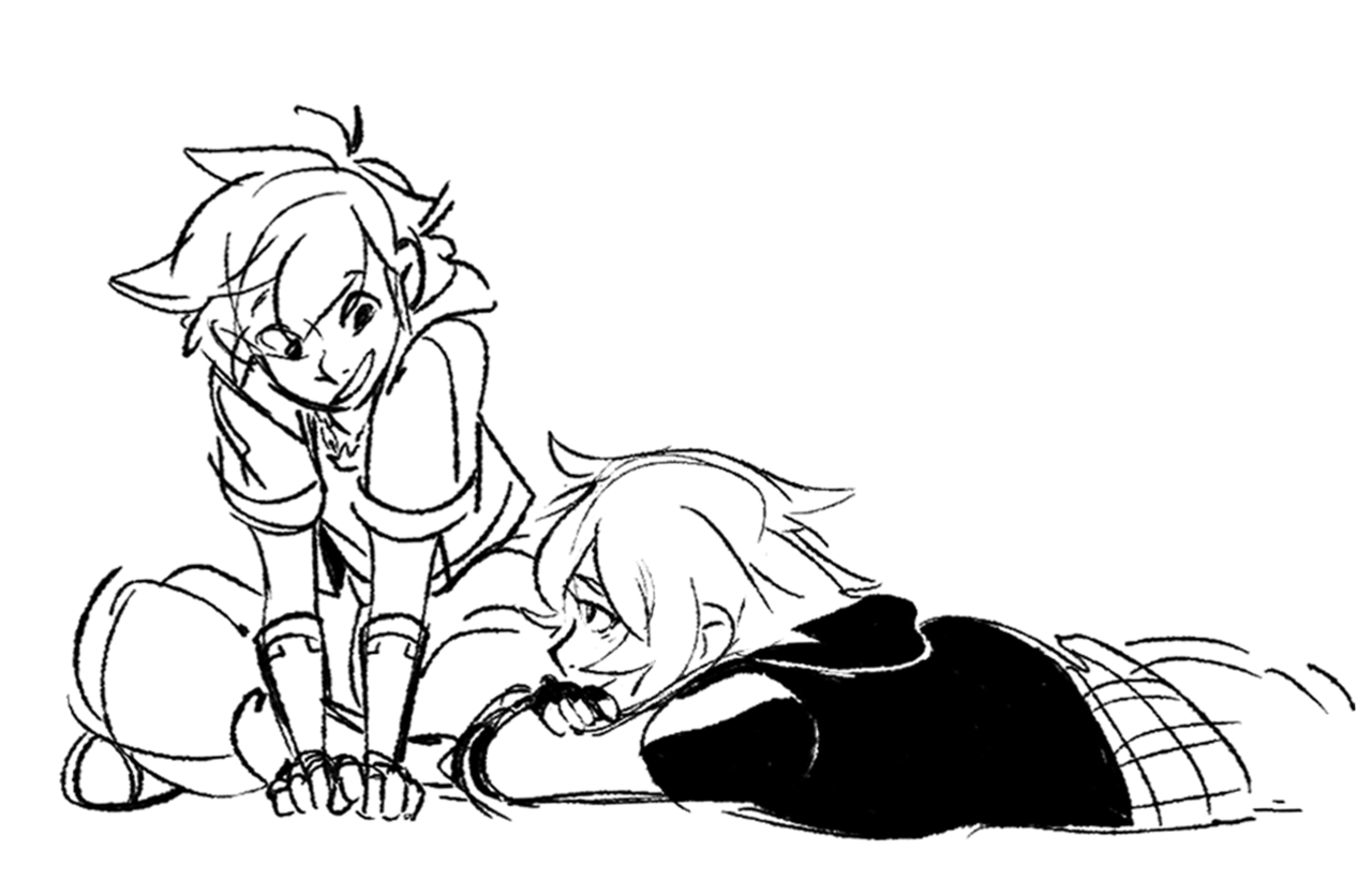 typical-ingrid:  some KH doodles from a while back