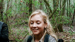 alexdoodlemain:  Favorite TWD character meme: whatever you want (1/5)↳Smile 