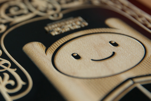 Who else needs this mathematical laser-etched Adventure Time deck…