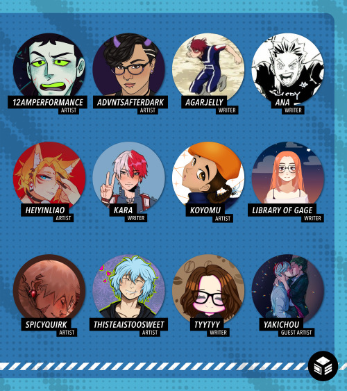 tddkproherozine: Ready to meet the IceBreaker contributors? We’re so excited to announce the fantast