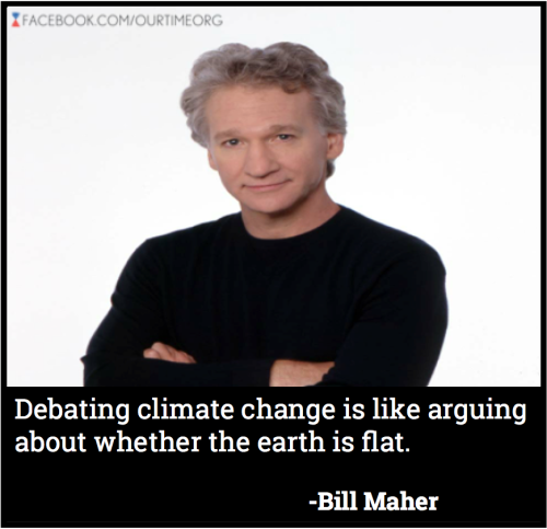 He’s right. Find out more about climate change here: http://bit.ly/1z2wQnQ