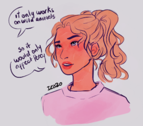 leovaldewz: a little annabeth doodle I made for a twitter challenge! annabeth + lilac (this is my ca