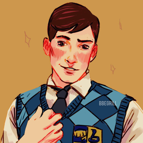bbegrill: “ I feel strangely attracted to you.” Gord for @mamotsu . I hope you like it :