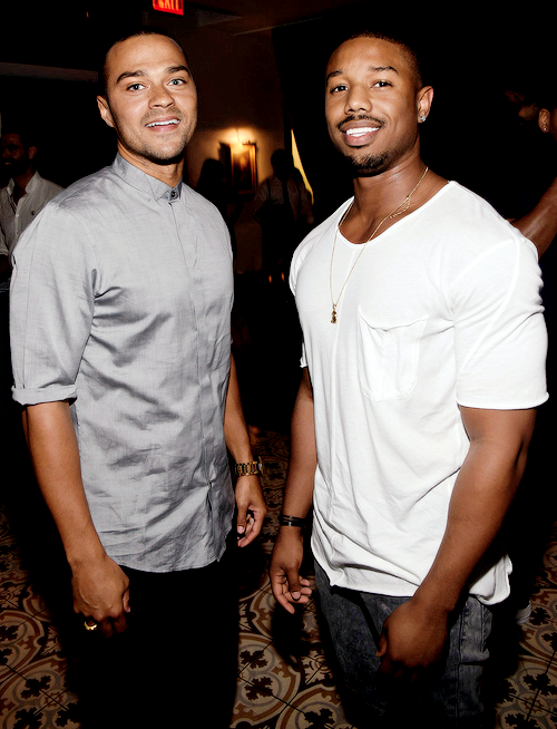 michaelbjordan-news: Jesse Williams and Michael adult photos