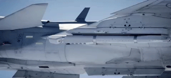 theworldairforce:Saab GripenESTL Countermeasures Self-Protection Pod