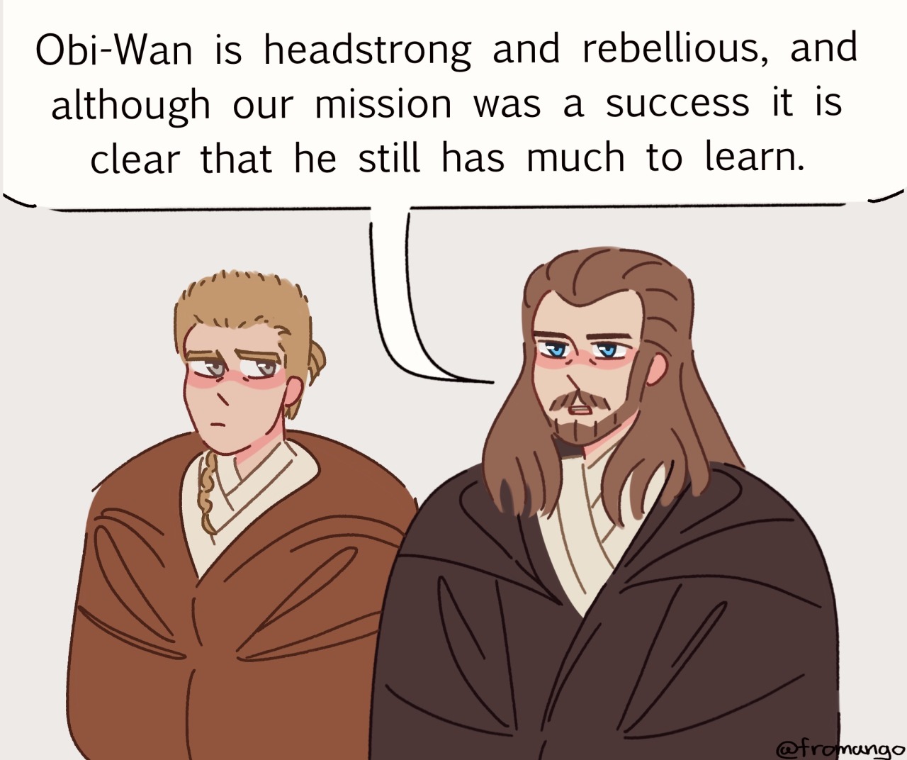 MOST THINGS KENOBI — melty-artz: I've always been a fan of Qui Gon's