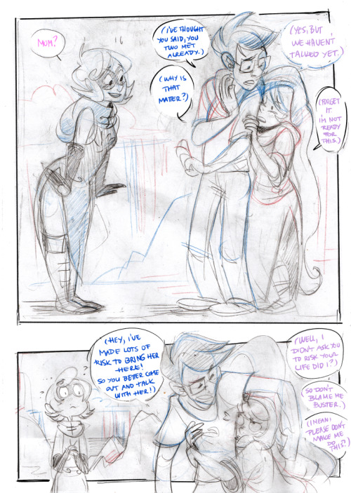 wunderscheisse:  (Drag dem picutres fo’ bigger size if you wanna) The other day, I imagined Rose being super frustrated and shy about meeting Roxy, and then stupidboredrandomsketchshit happened. 