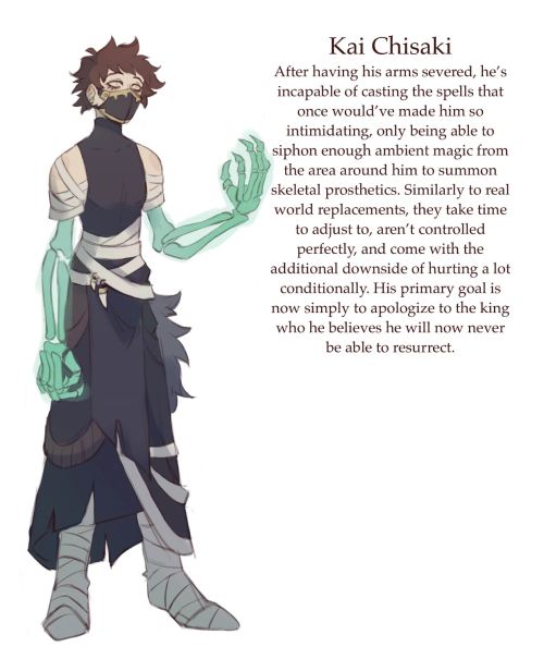 More Fantasy AU Things, This Time Featuring Shie Hassaikai Members Because I've Been On Something Of