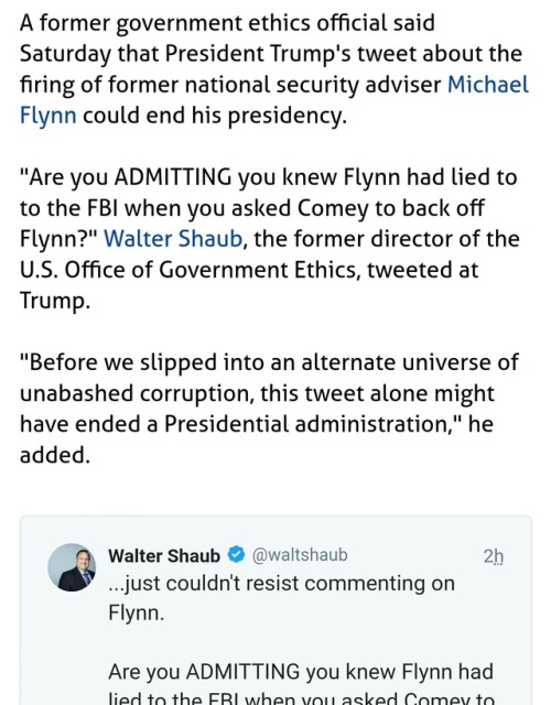 dominatrixeditrix:  kc749:  kc749:  In case anyone doesn’t know, the cheeto just admitted to obstruction of justice on Twitter and is being destroyed by every legal analyst in existence.  Update. This was their response:  Except there’s a problem,