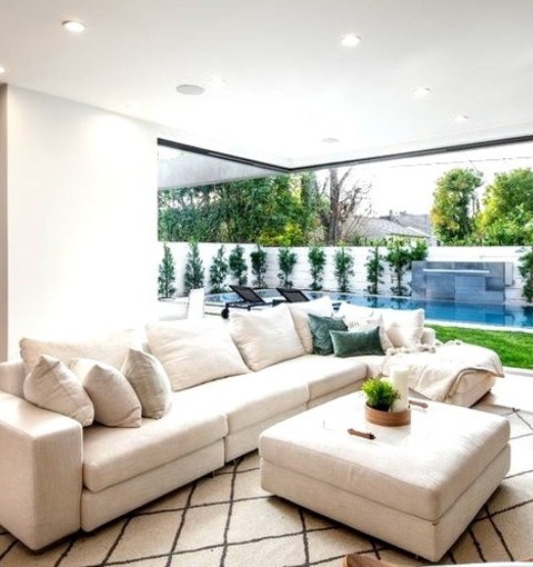 Contemporary Living RoomInspiration For A Large, Contemporary, Open-concept Living Room Remodel Featuring