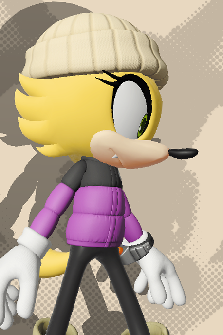 stunnerpone:  stunnerpone:  This is my Sonic OC, Cindy the Wolf. Do not steal!Sonic