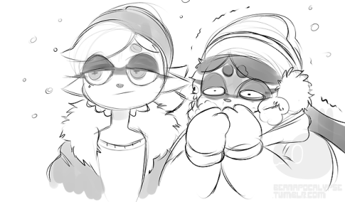 beanapocalypse:  Misc Sploon doodles.  Please reblog if you can.  so much cuties!!! <3 <3 <3