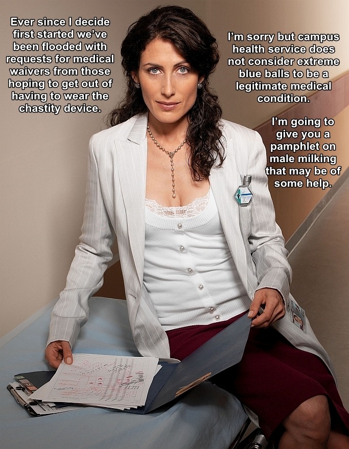 Can you please find a way to get Lisa Edelstein into an I decide caption. 