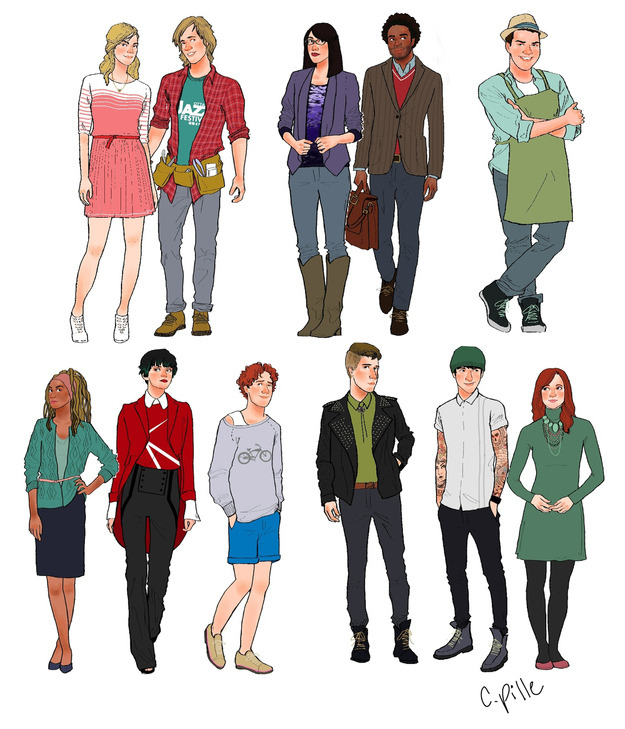 wildheartedforever:  marie-gato:  itsmellslikeweed:  Grown Up Hipsters of Our Childhood