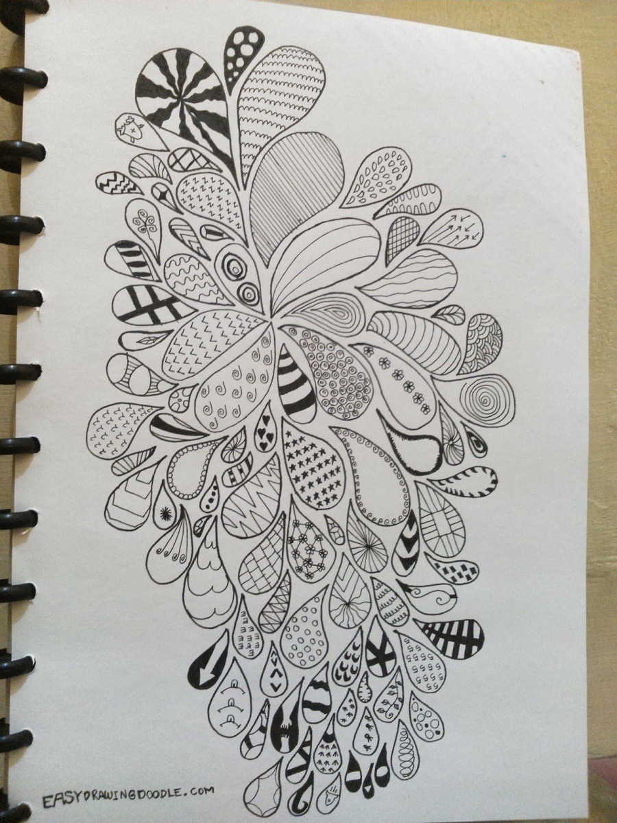 Easy Drawing Doodle — Abstract Patterns Of I Had Draw | atelier-yuwa ...