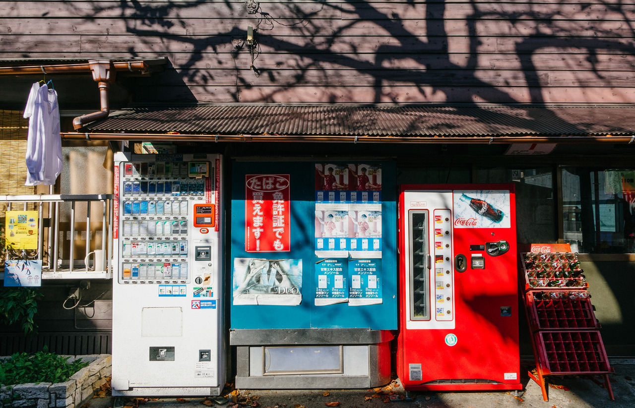 wanderlustjapan: Vending Machines by Cain Martin