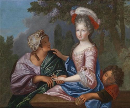 Presumed to be Marie Adélaide de Savoy, Duchesse de Bourgogne, by Pierre Gobert, c. 1720