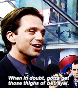 buckys:  Sebastian Stan during the promotion of ‘Captain America: Civil War’