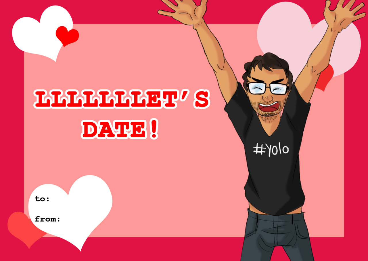 pfennings:  And now I’m done! Achievement Hunter Valentines for you to print out
