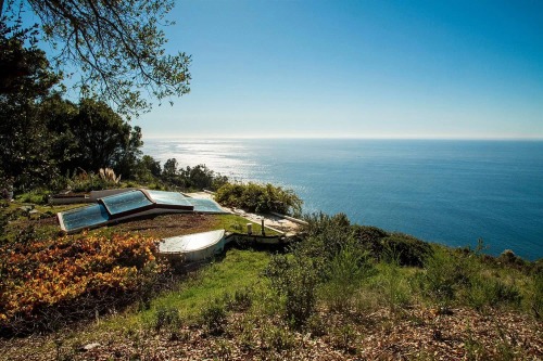 Mickey Muennig’s Partington Ridge community Residence, Big Sur, California, United States