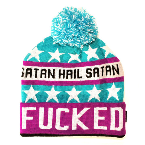 Totally/Fucked PomPom Beanie