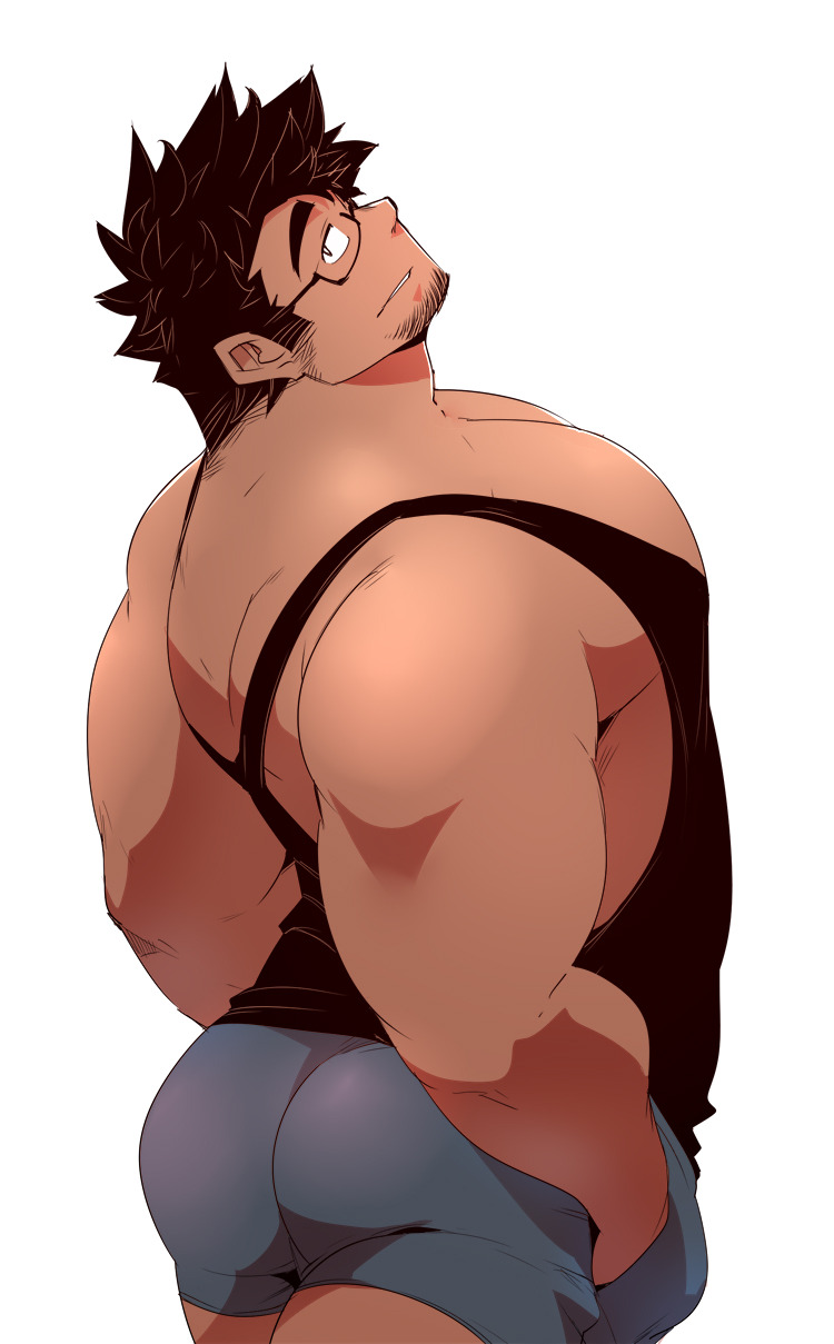 gengacanvas:  Aaayyy the headtiltAlso woo I can draw the boobs and butt poses, hire
