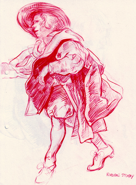 Various Rubens And Buscema Studies