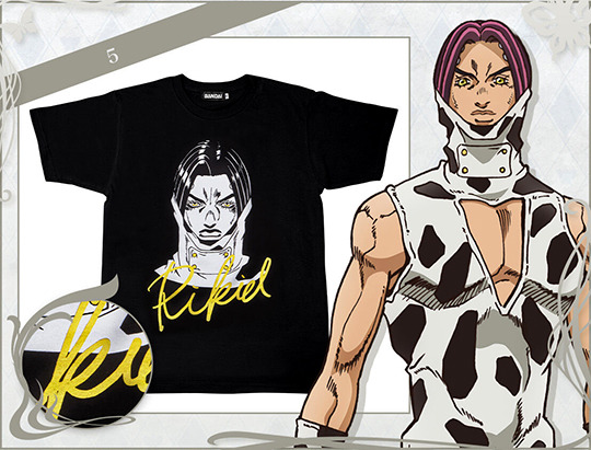 Bandai's Third Stone Ocean T-Shirt Collection Features DIO's Sons