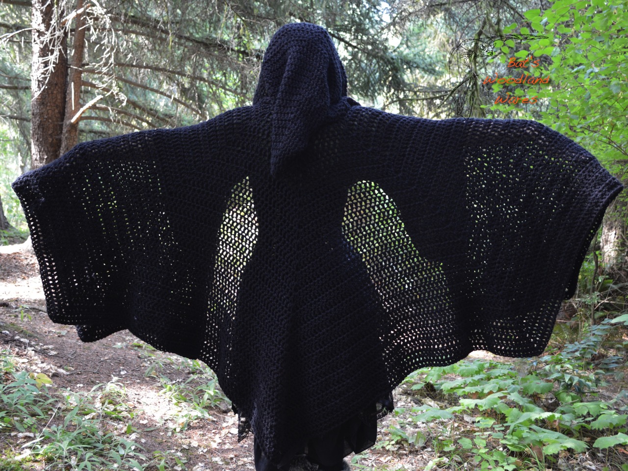 woolybat: Starting to work on more hooded cloaks.  Etsy. Instagram.  