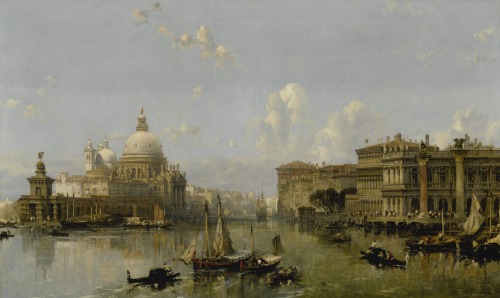 David Roberts (1796-1864), Venice, Approach to the Great Canal, 1855