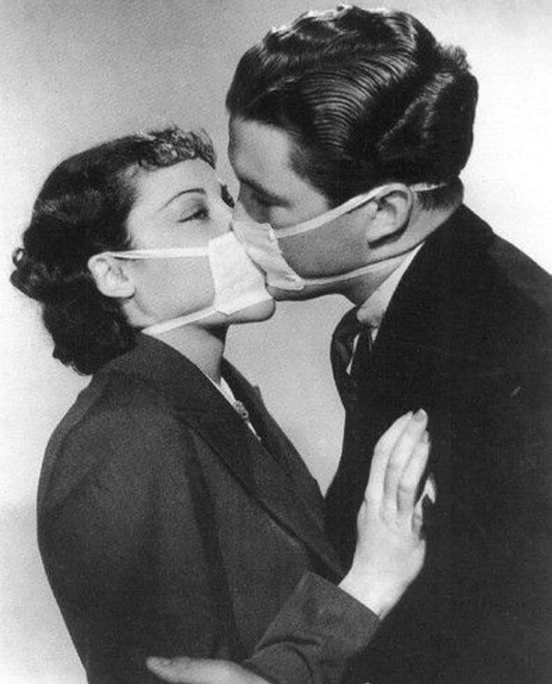 Vintage Kissing