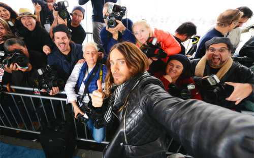 Jared Leto at the 2014 Film Independent Spirit Awards