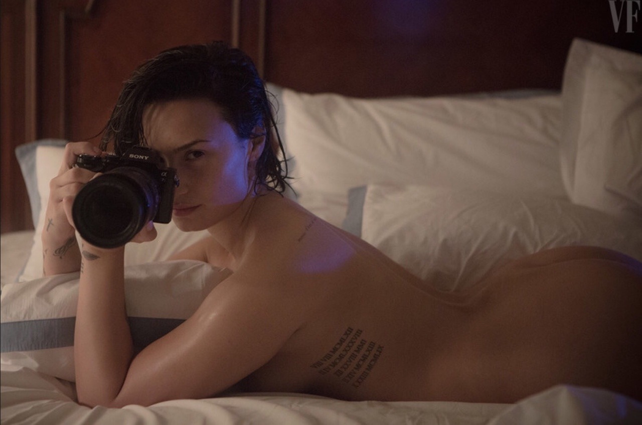 humorandtitties:  Demi Lovato nude photo shoot