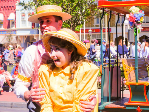 We’re walking right down the middle of Main Street USA