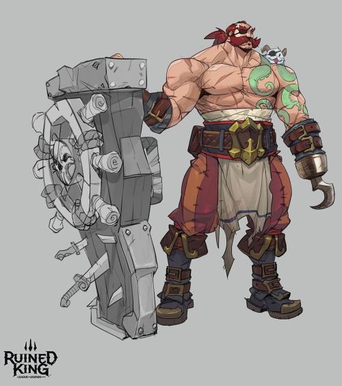 Braum skin for Ruined King #braum #ruinedking #leagueoflegends #poro #bilgewater (at San Francisco, 