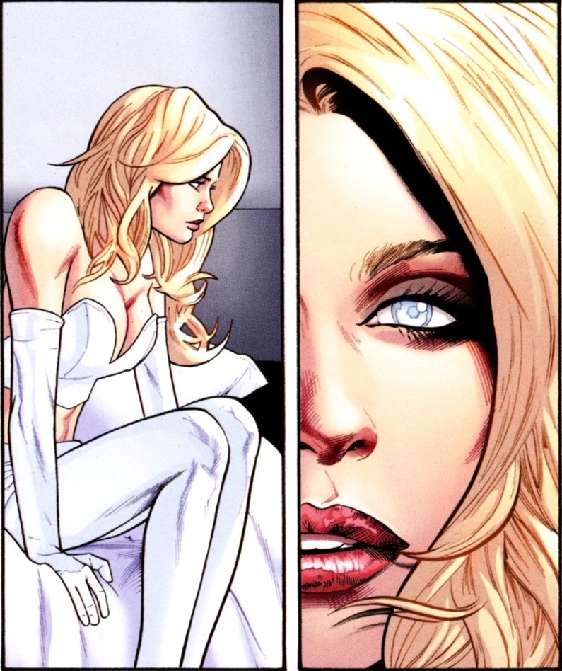 nerdynerdynerd:  Emma Frost from Uncanny X-Men v1 542 emma contemplates smothering