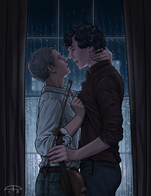 simpleanddestructivechemistry:alessiapelonzi:“No time”Yay! I’ve finally finished this commission, an