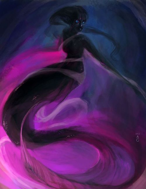 scatteringsoforpheus:Mermaid with cloth - by iZonbi