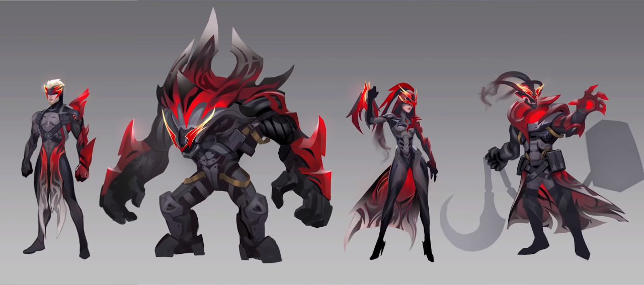 Space Dragon — FunPlus Phoenix Skins - Concept Art