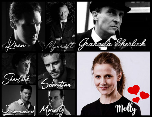 strangelock221b:MHAW Day 7 – Free-for-allMolly Hooper and some of the lovely men I ship her wi